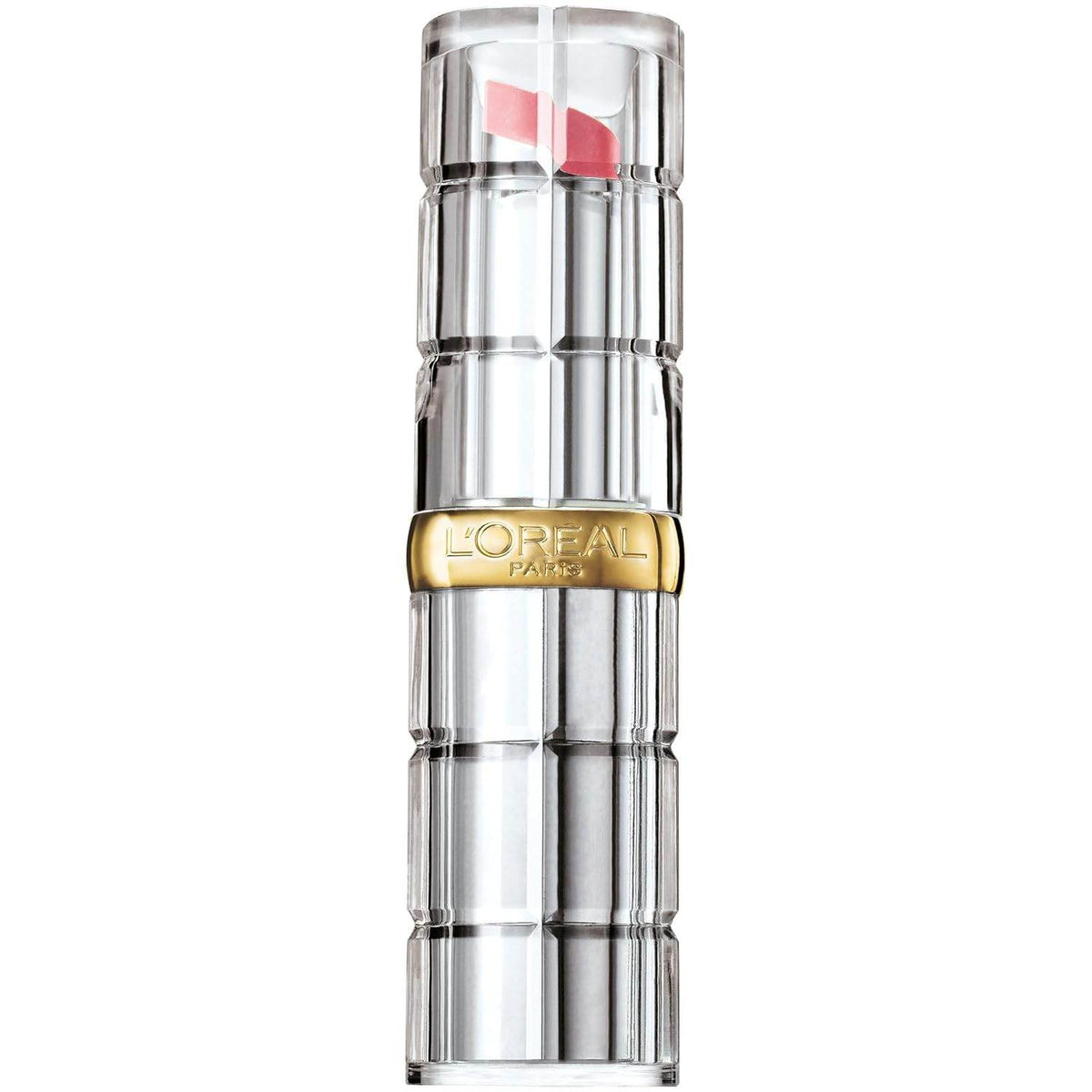 L'Oreal Paris Makeup Colour Riche Shine Lipstick, 906 Burnished Blush, 0.1 oz.