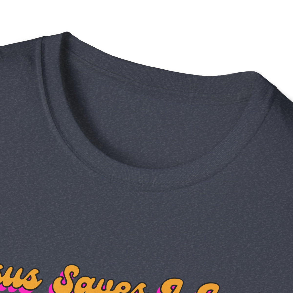 "Jesus Saves, I just Wear the Shirt" Unisex Cotton Softstyle T-Shirt