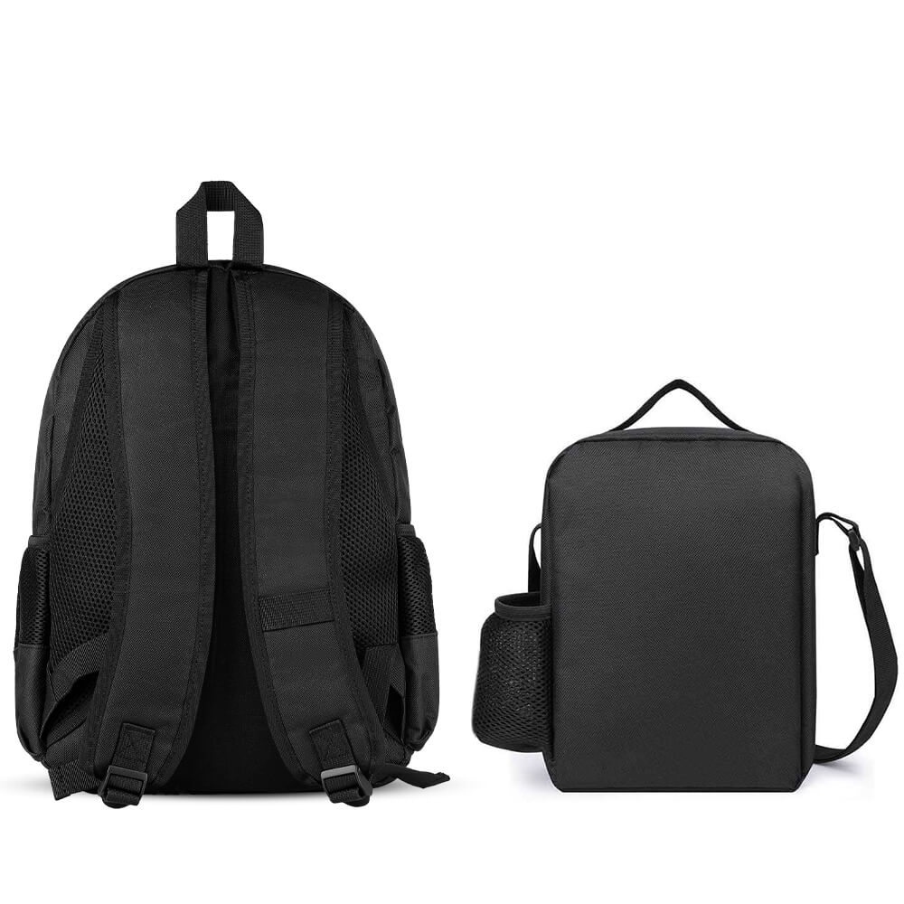 Jesus Has My Back - Three piece set combination Backpack, Lunch Bag and Small Case
