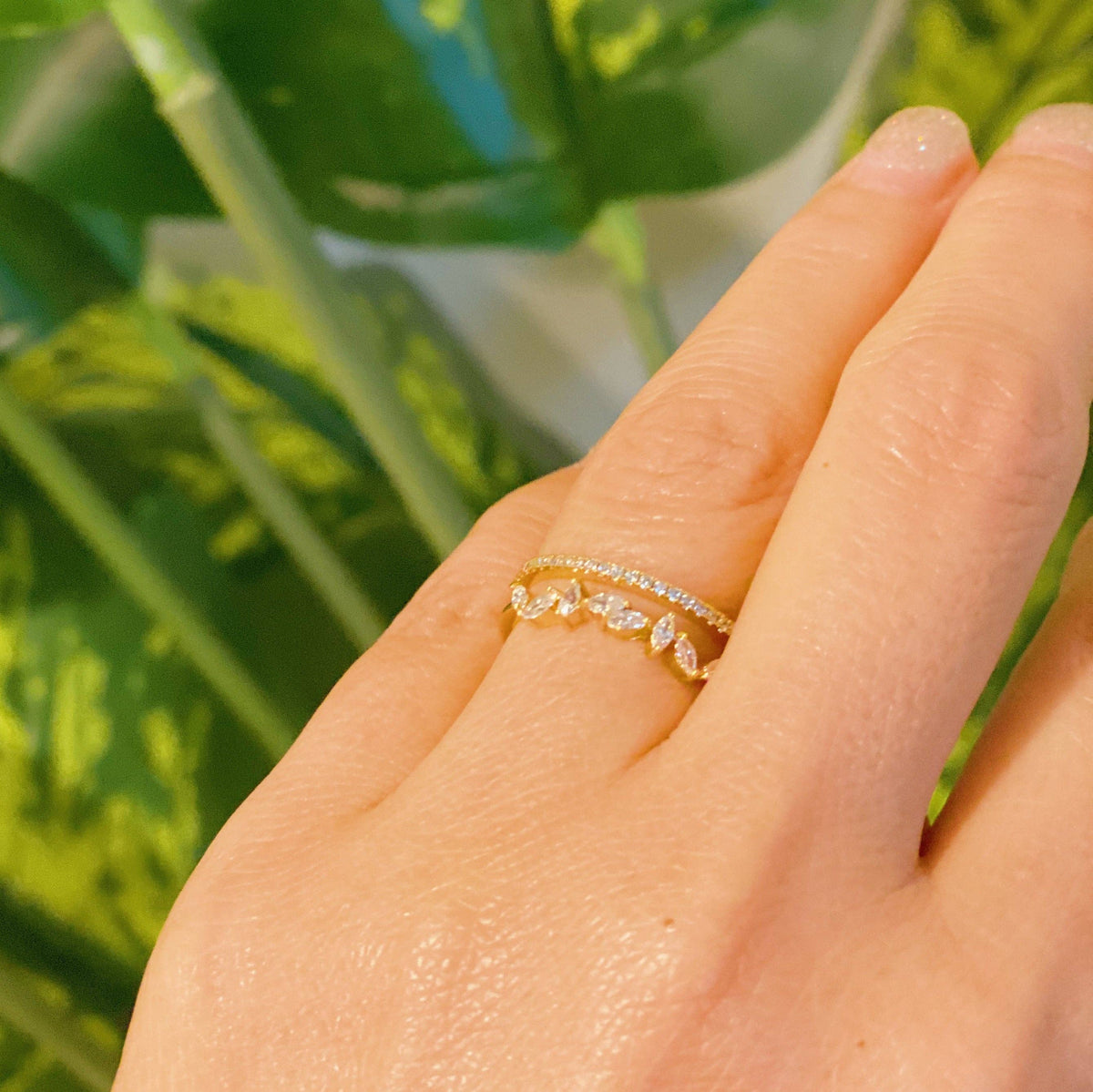 French Jeweled Ring
