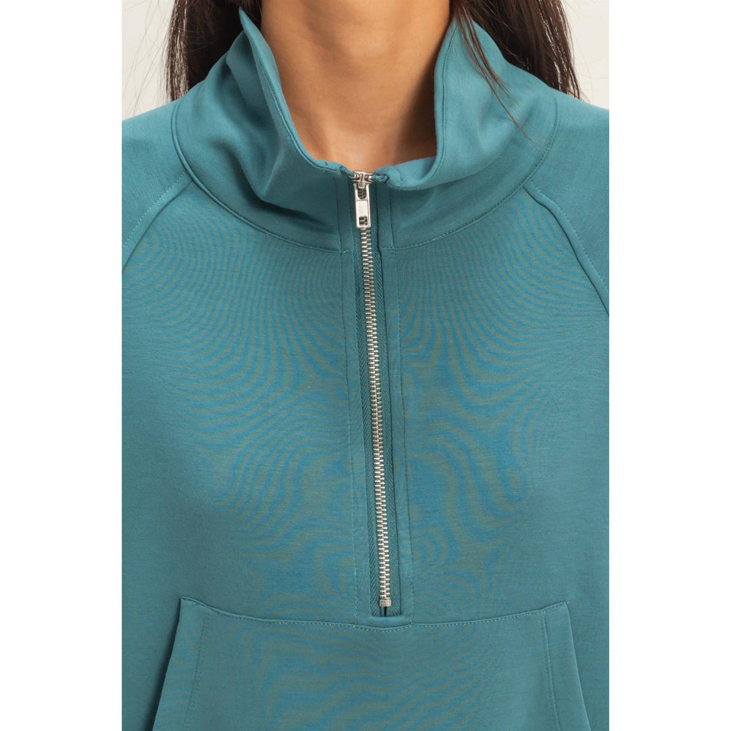 Azure Half-Zip Pullover