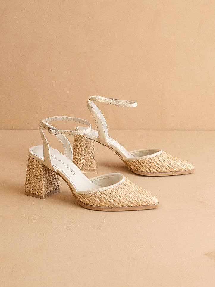 The Princess | Natural Pointed Toe Heel