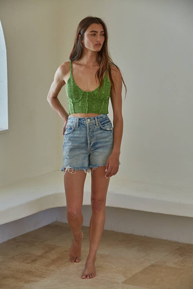 The Celine Crochet Crop Top