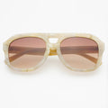 Voyager Oversized Aviator Sunglasses