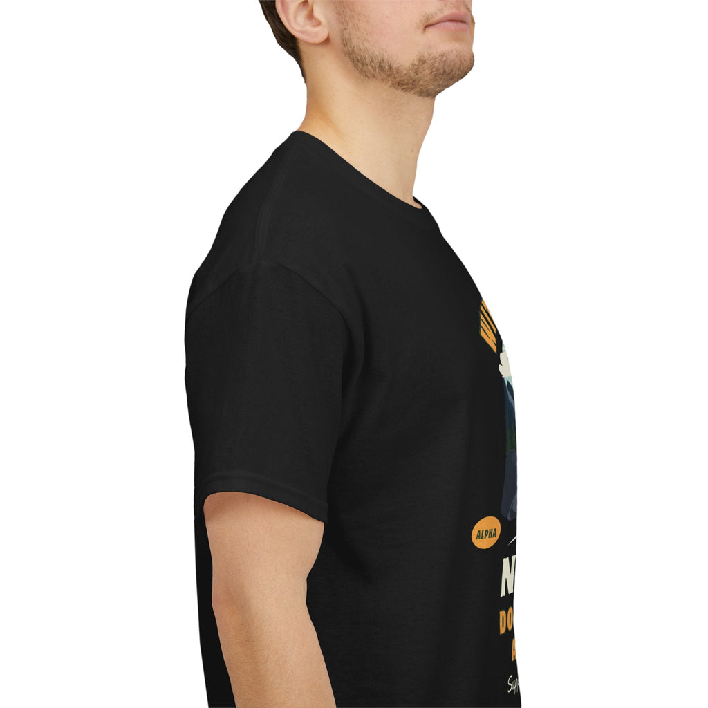 Unisex "With God Nature doesn't need a mother" Heavy Cotton Christian Tee
