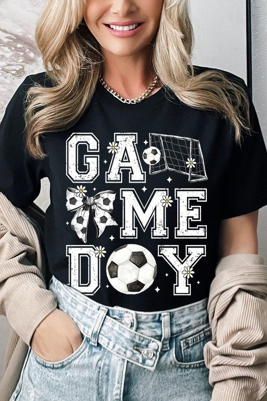 Soccer Game Day Graphic Plus Tee