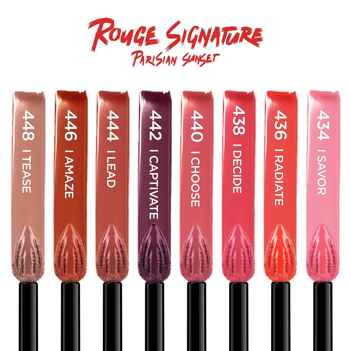 L'Oreal Paris Makeup Rouge Signature Matte Lip Stain, I Radiate 0.23 Ounce