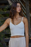 Lindee Knit Ribbed Seamless Brami