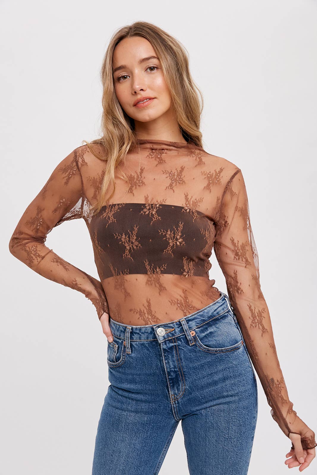 Callie Lace Long Sleeve