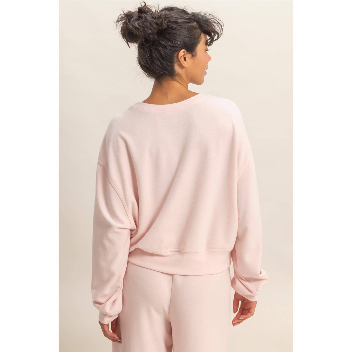 Madison Ribbed Relaxed Fit Sweatshirt