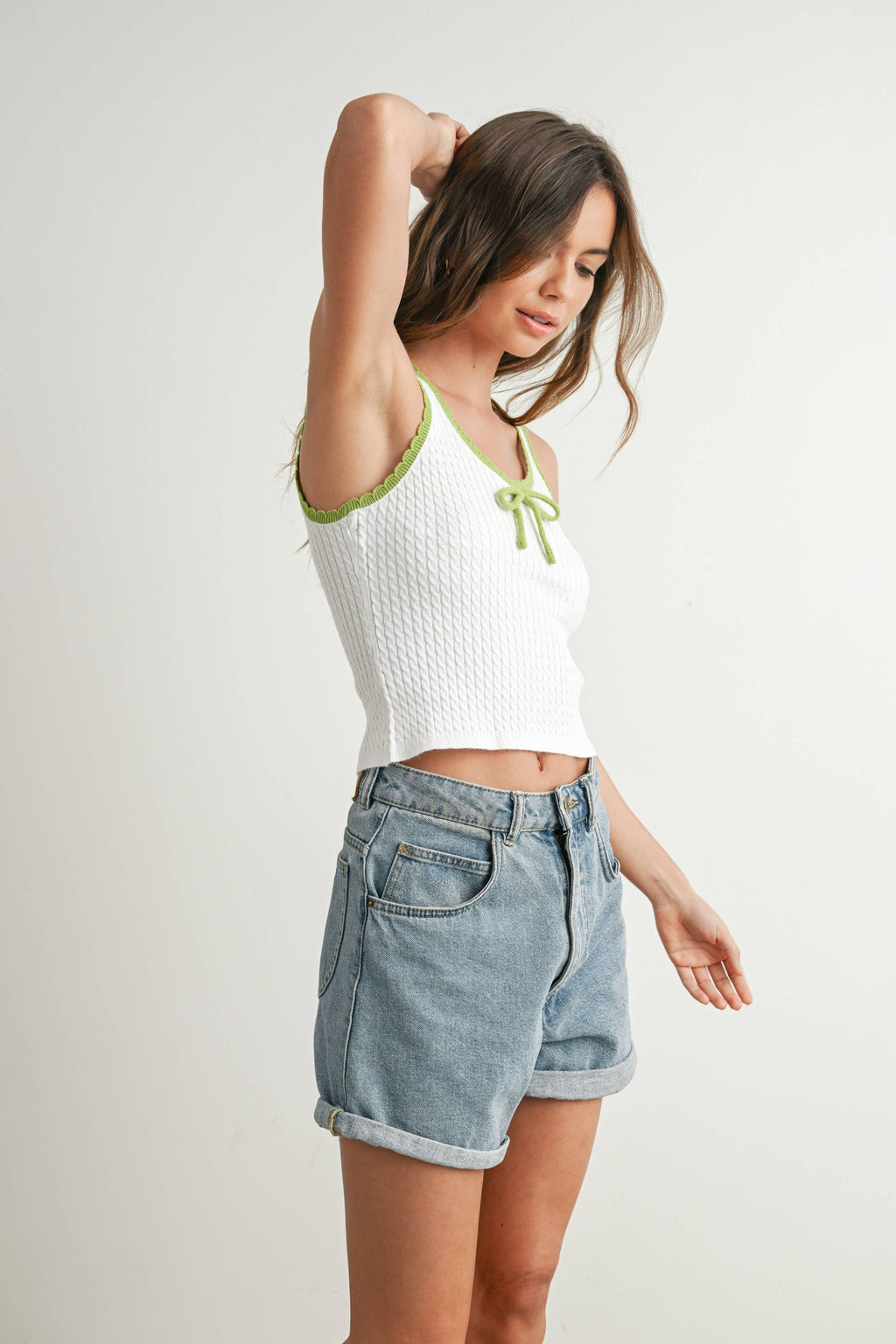 Cleo Bow Tank Top