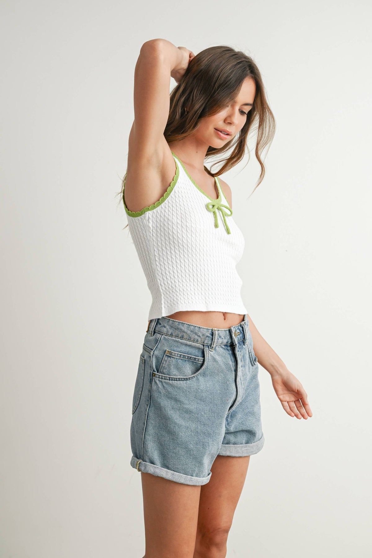 Cleo Bow Tank Top