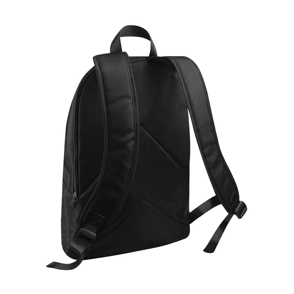 "Jesus Has My Back" Graphic design Christian Backpack (black)