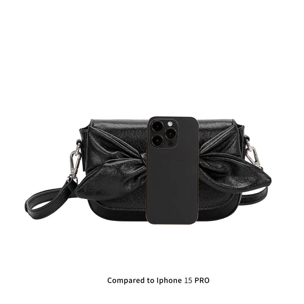 Faye Cranberry Recycled Vegan Crossbody Bag