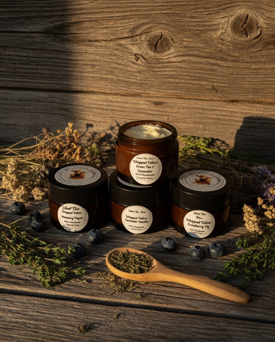 Whipped Grass-Fed Tallow Body Butter for All Skin