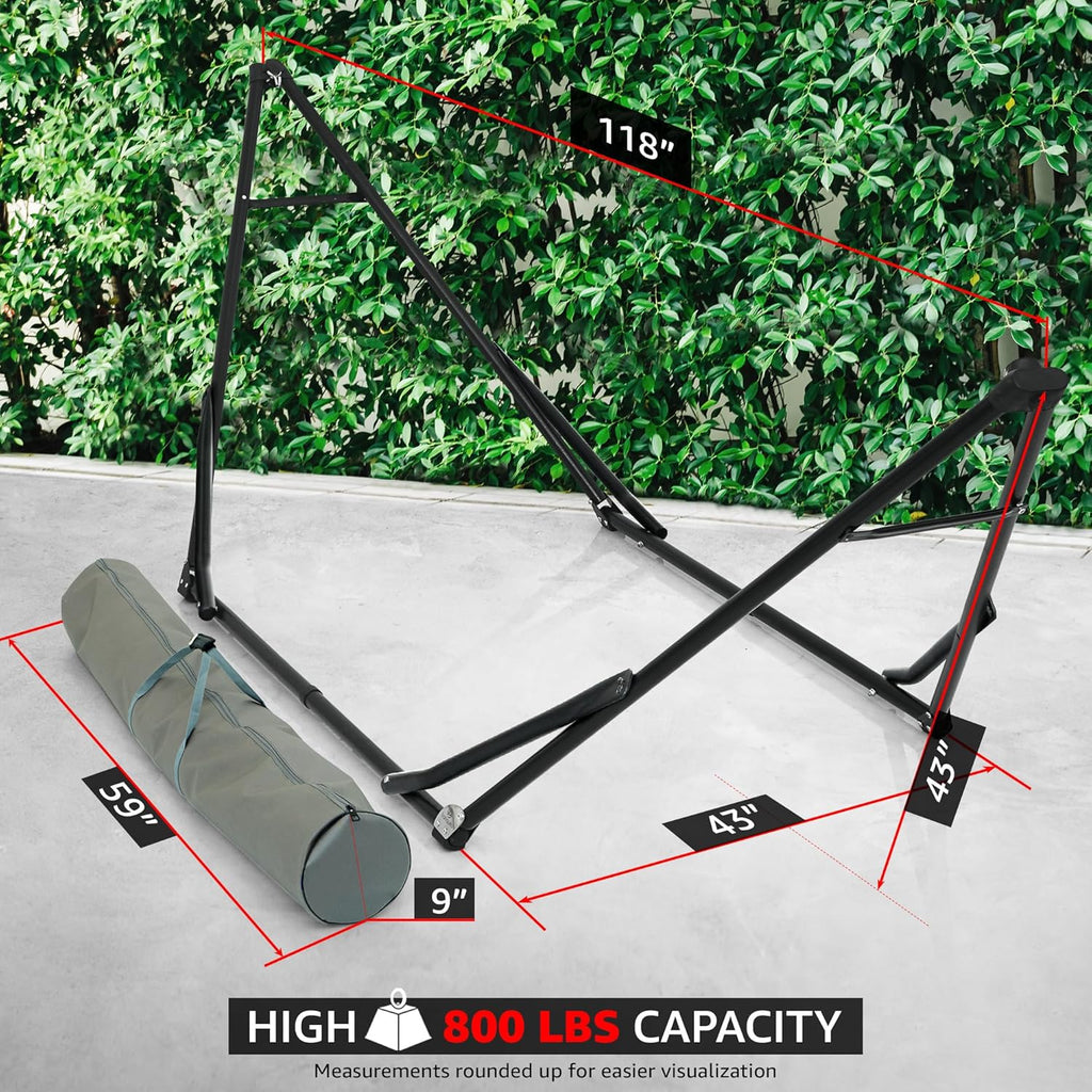 Tranquillo Unity Hammock Stand Large Size for Ultimate Relaxation