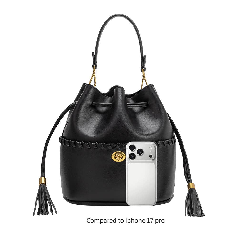 Janae Bone Recycled Top Handle Bag