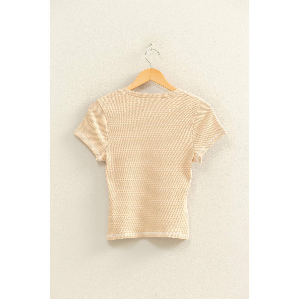 Cara Striped Ribbed Top