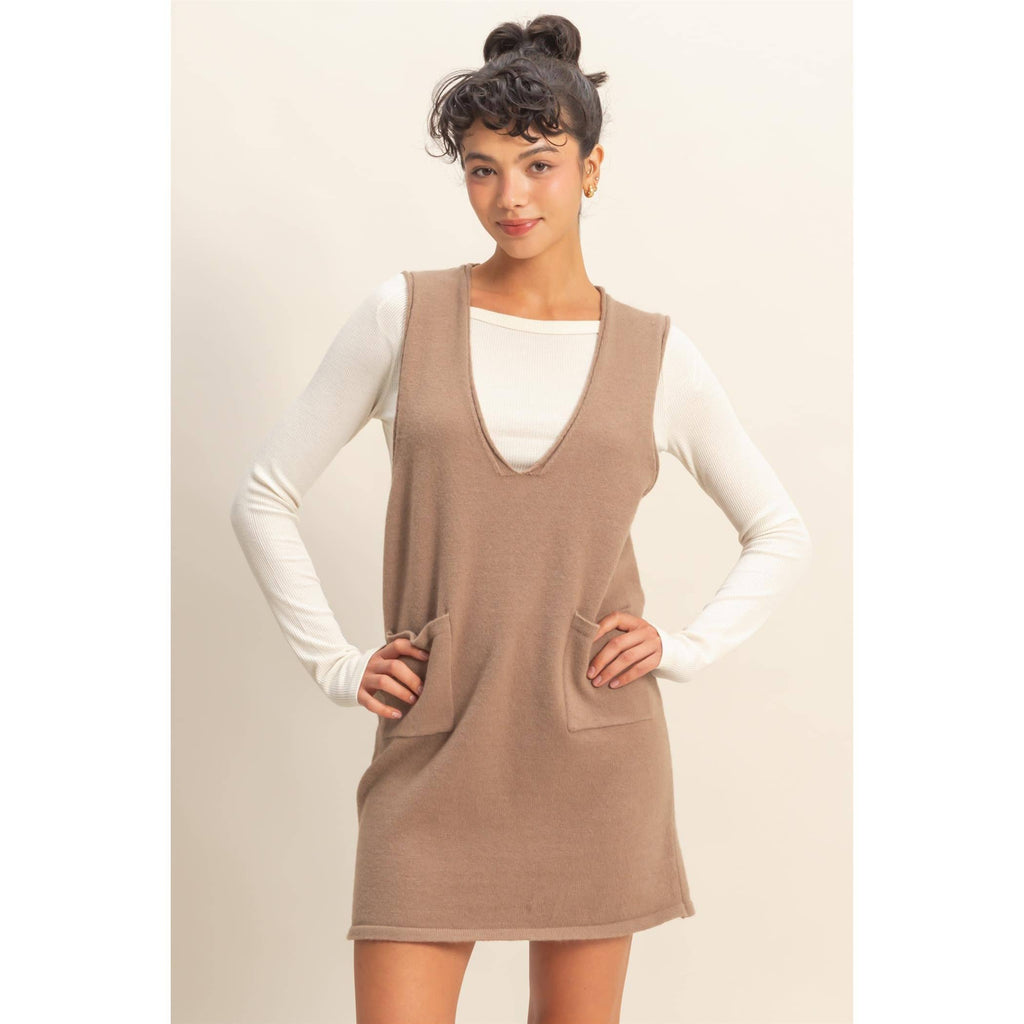 Wrenlee Knit Mini Dress