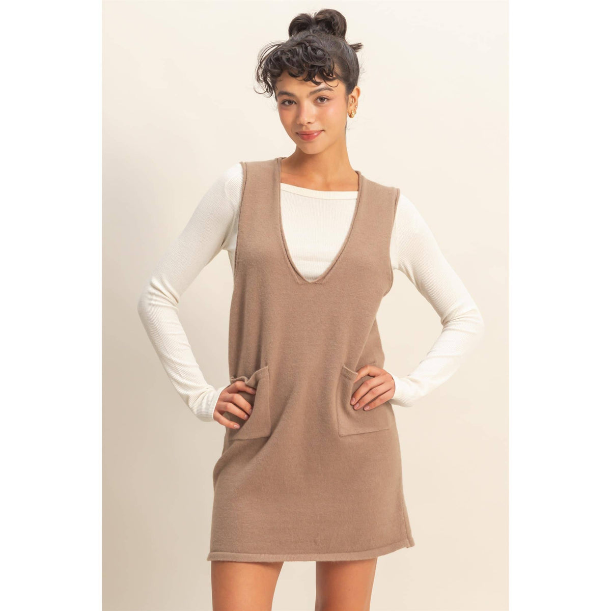 Wrenlee Knit Mini Dress