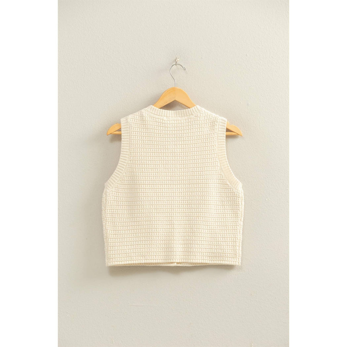Frankie Button-Front Vest