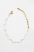 Oval Pearl Spaced Bracelet