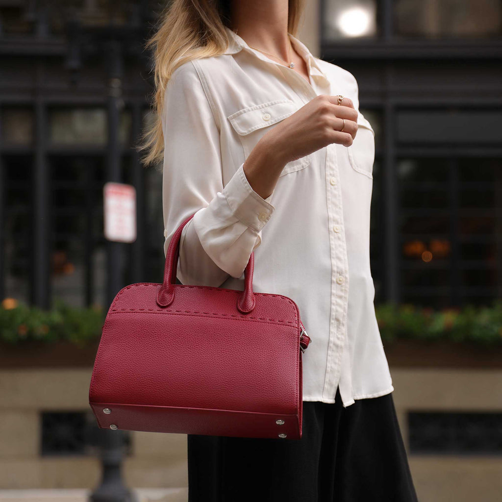 Marlo Espresso Crossbody Bag