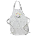 Apron - El Espiritu de Dios esta en este Lugar - Spanish Christian Quote Boho Rainbow