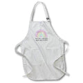 Apron - Pray About Everything Worry About Nothing Christian Bible Verse Quote Boho Rainbow