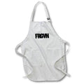 Apron - Forgiven Minimalist Design Christian Library Prints 3dRose - Rosette - Christian Library