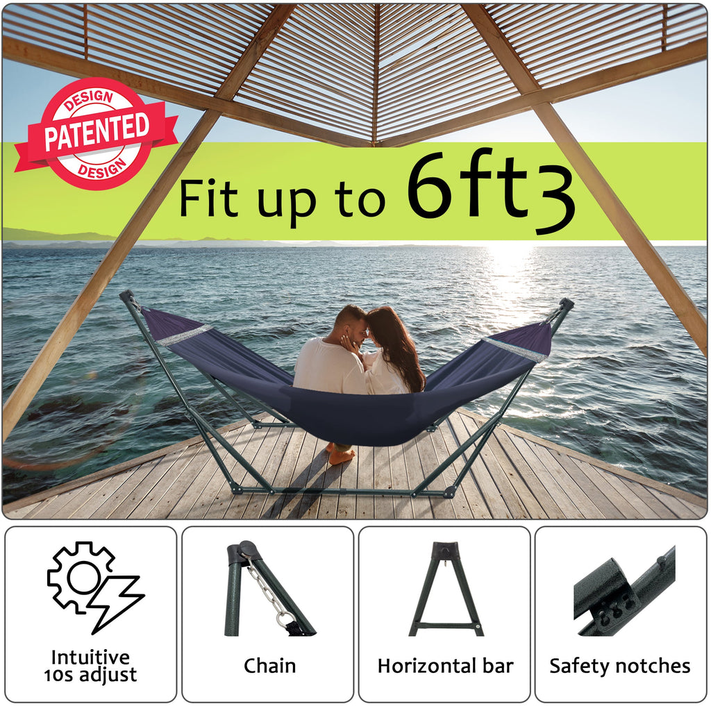 Tranquillo Universal Canvas Hammock Medium Size for Ultimate Comfort and Style