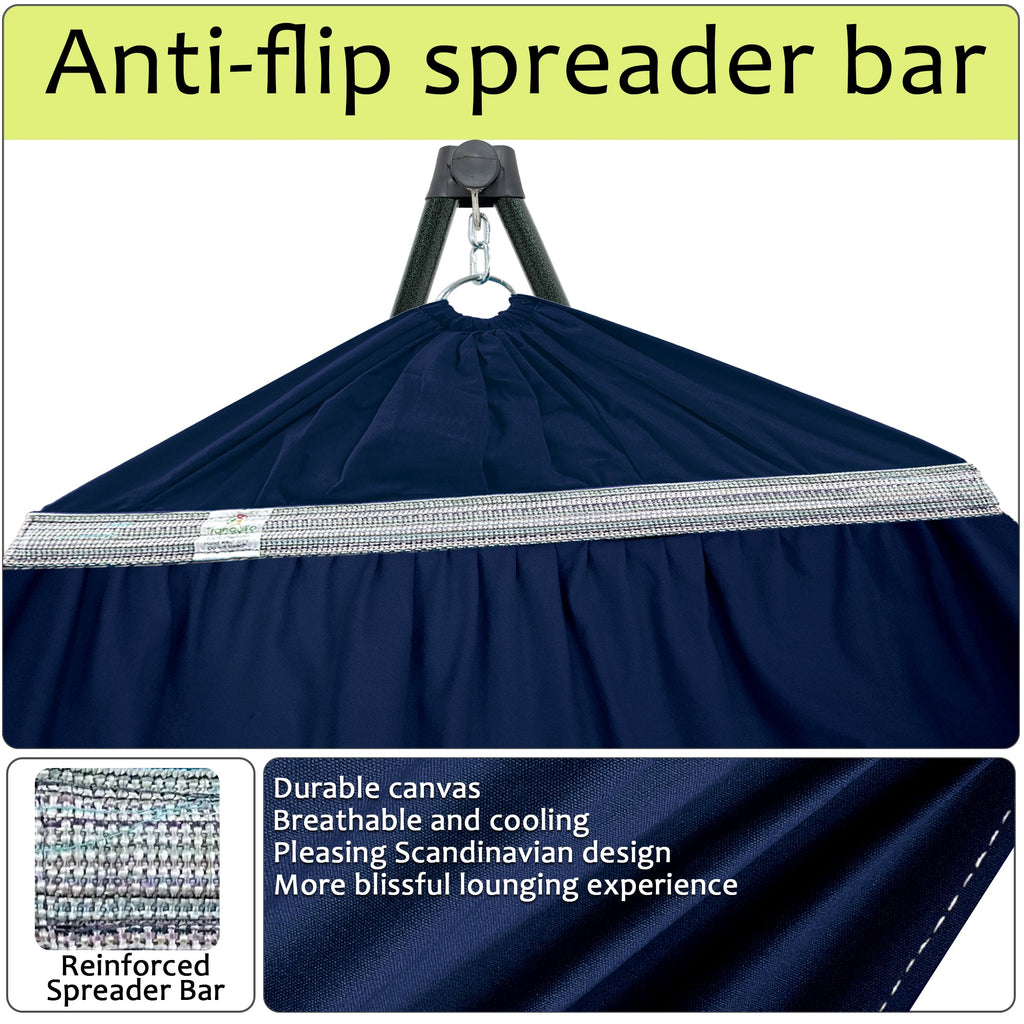 Tranquillo Universal Canvas Hammock Medium Size for Ultimate Comfort and Style