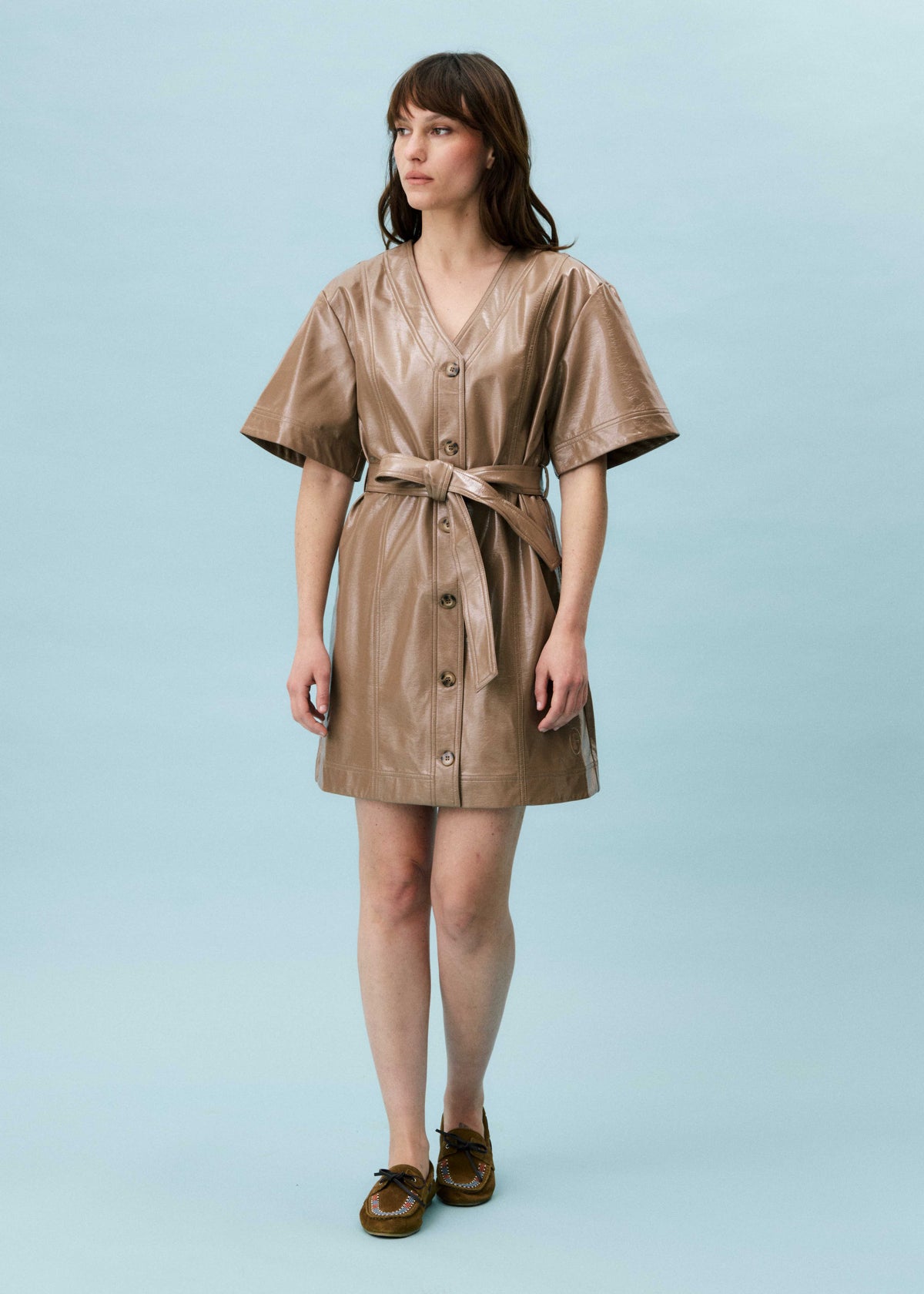 Ceratina Beige Dress