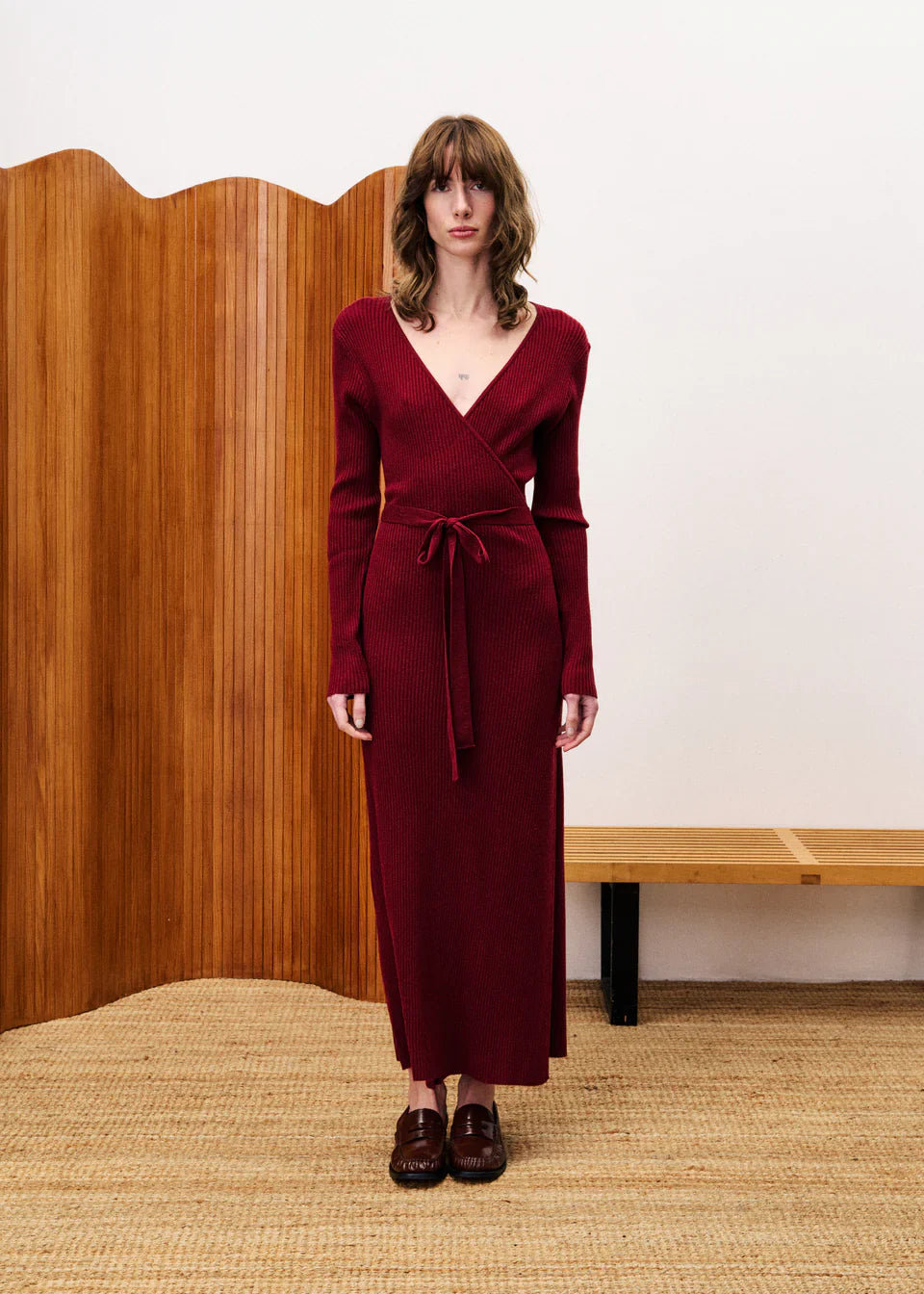 Germini Bordeaux dress