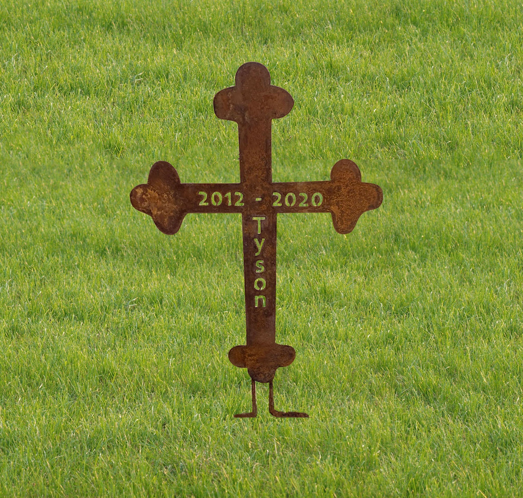 Memorial Cross or Cross Wall Art - 25"