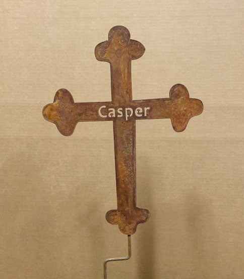 Memorial Cross or Cross Wall Art - 25"