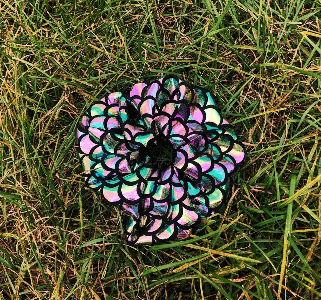 Iridescent Mermaid Scrunchie