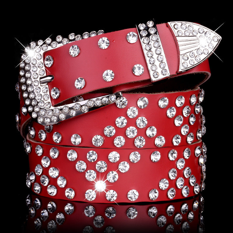 Western Turquoise Bling Bling Luxury Bezel Women's Fashion Hand