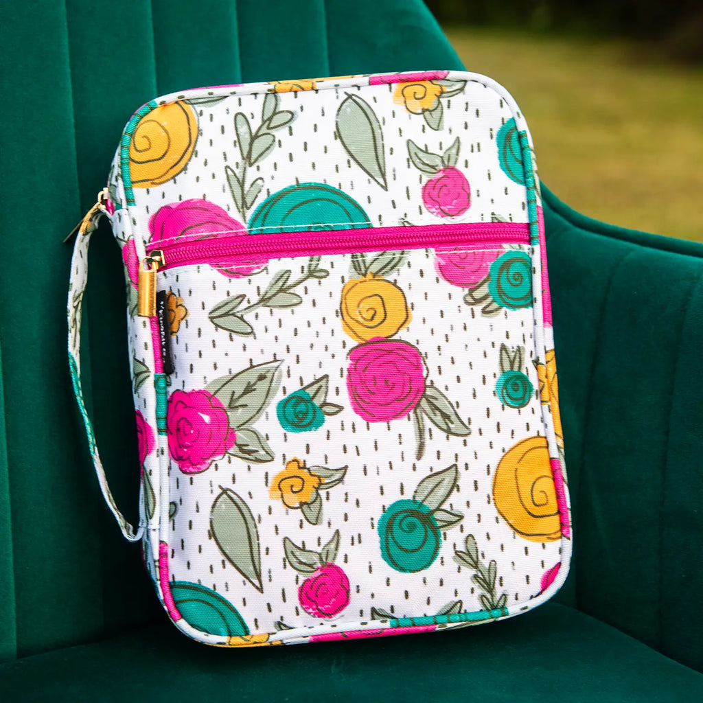 Church Floral Bible Cover