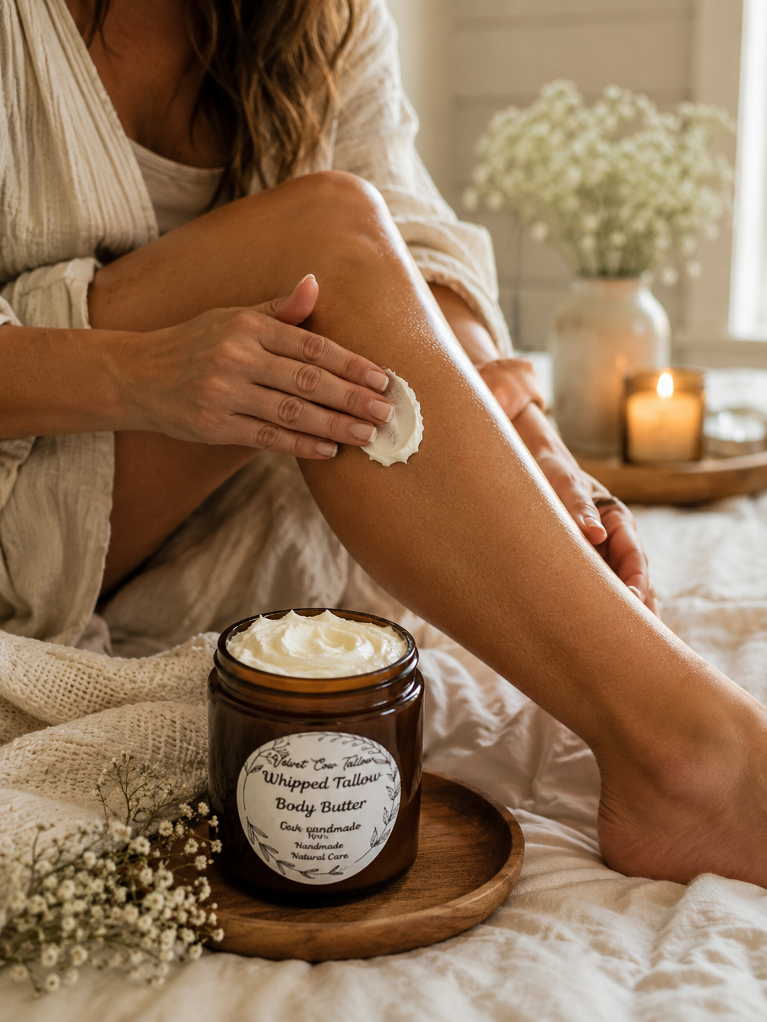 Whipped Grass-Fed Tallow Body Butter for All Skin