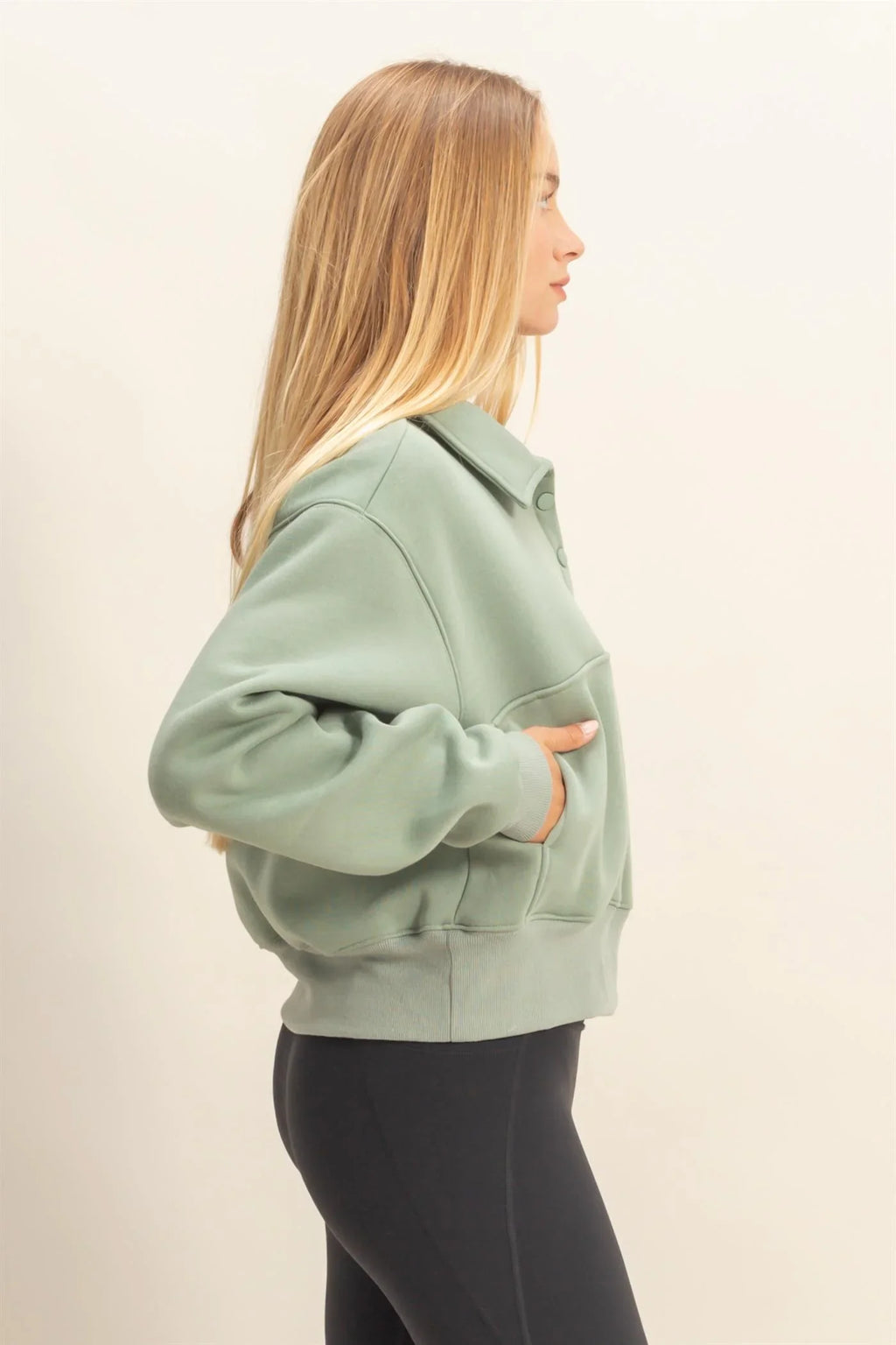 Hadlee Snap Button Sweatshirt