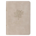 KJV Bible Compact Faux Leather Taupe - Leather