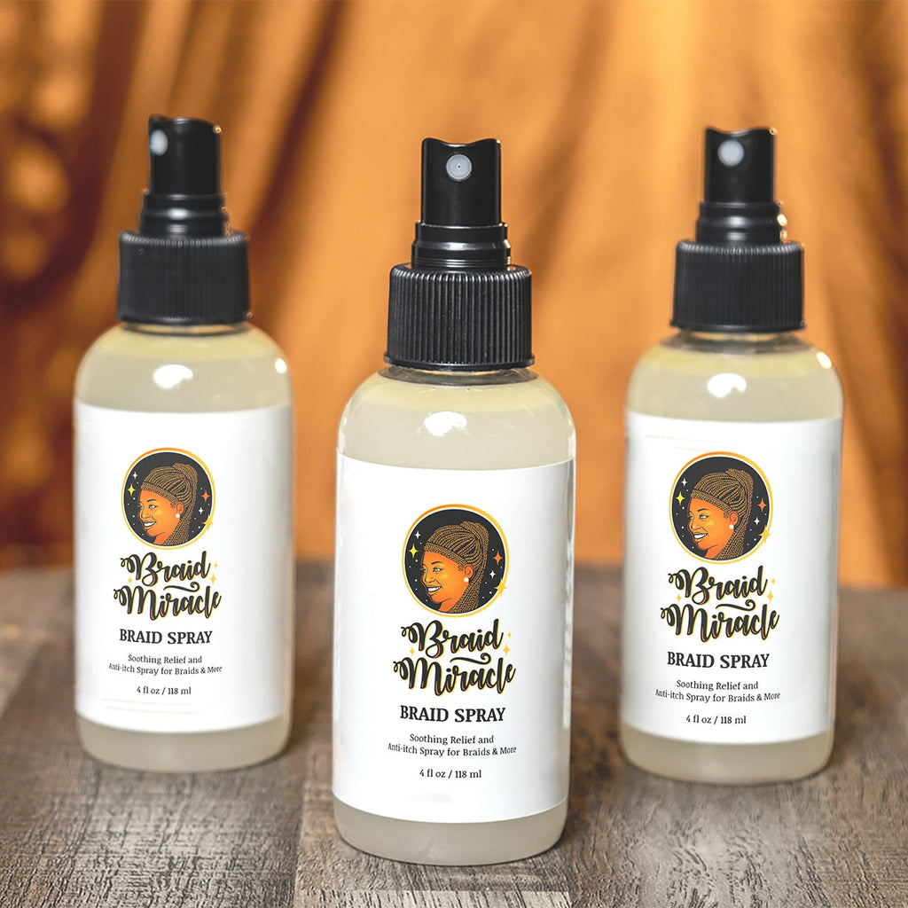Braiding Hair Braid Miracle Braid Spray