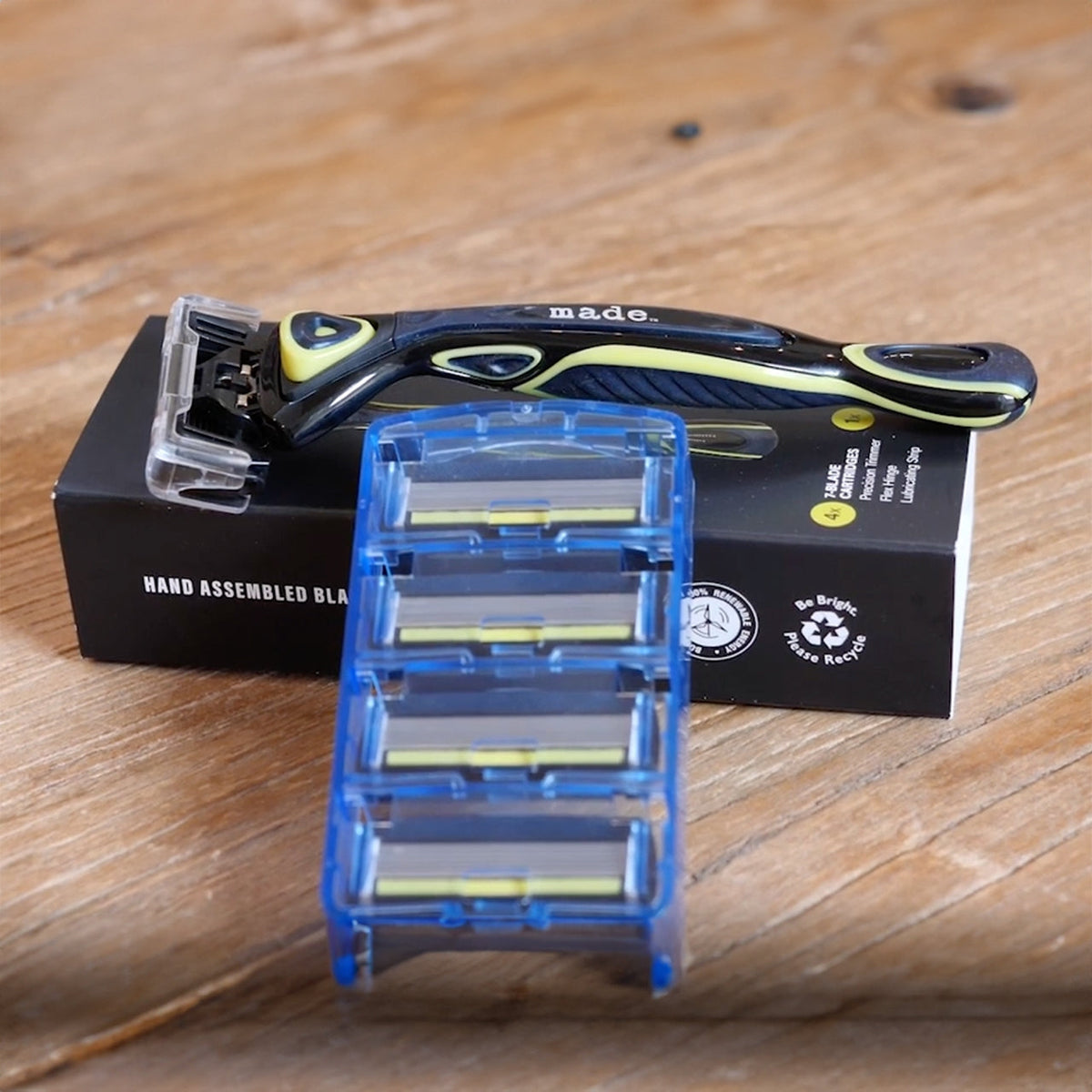 Razor with Refill Blades