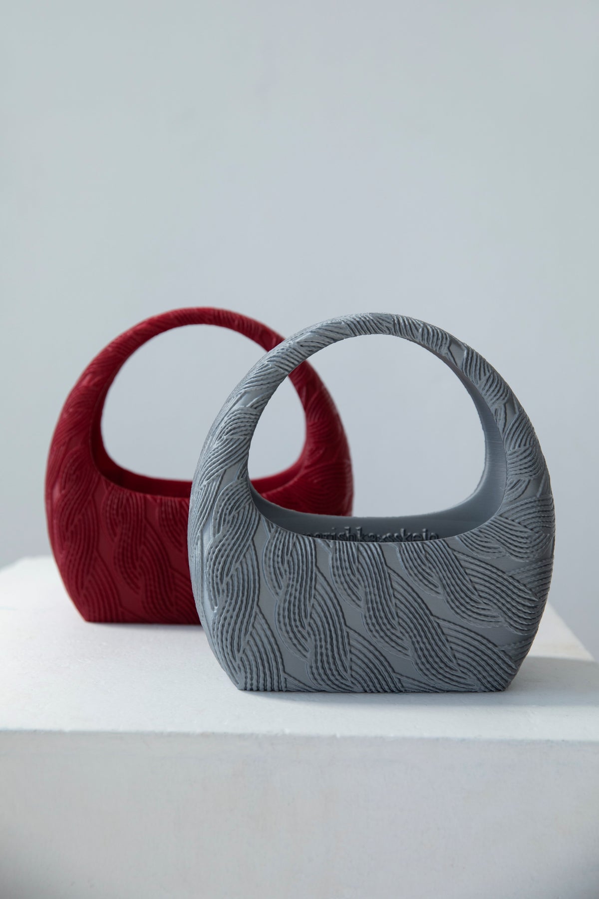 MARION 3D PRINT CABLE HANDBAG