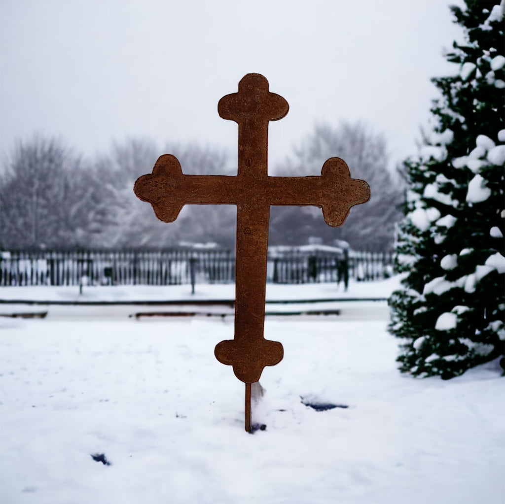 Memorial Cross or Cross Wall Art - 25"