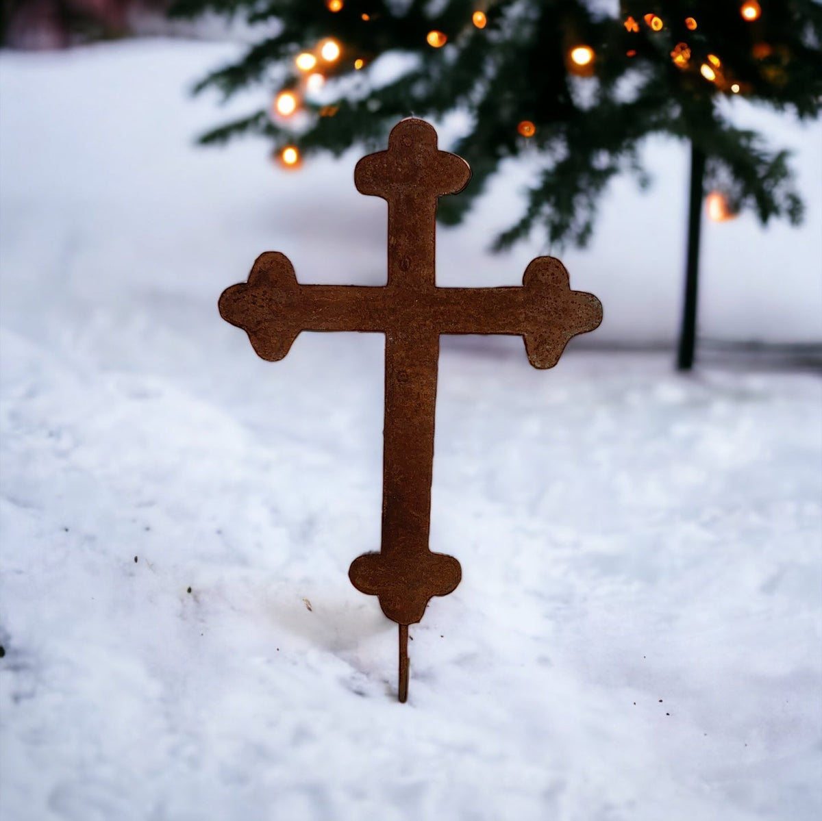 Memorial Cross or Cross Wall Art - 25"