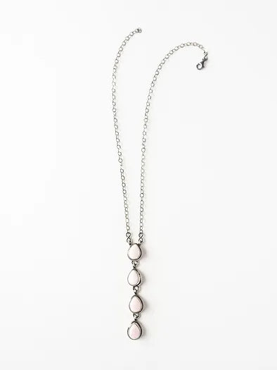 Swan Drop Necklace