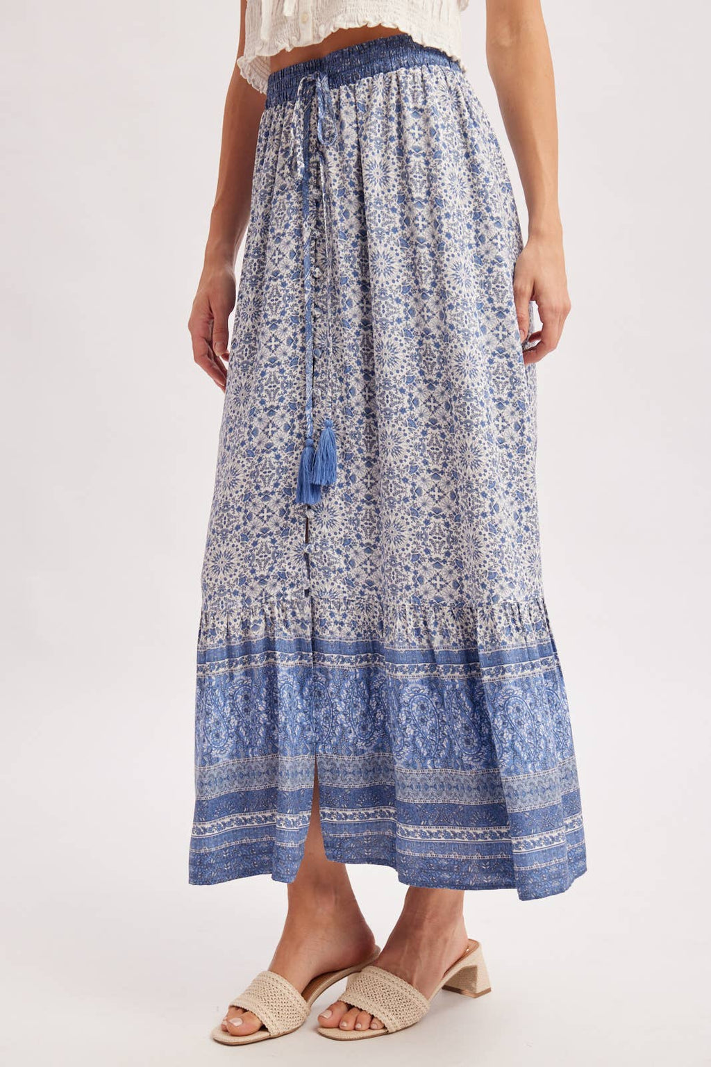 Gianna Boho Maxi Skirt