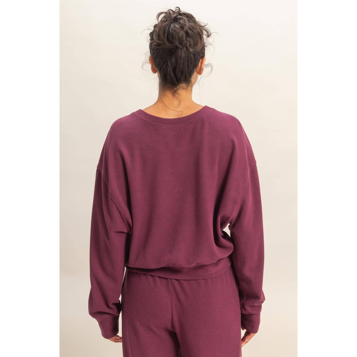 Madison Ribbed Relaxed Fit Sweatshirt